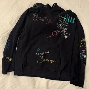 IZZUE Embroidered Hoodie/Pullover Sweatshirt